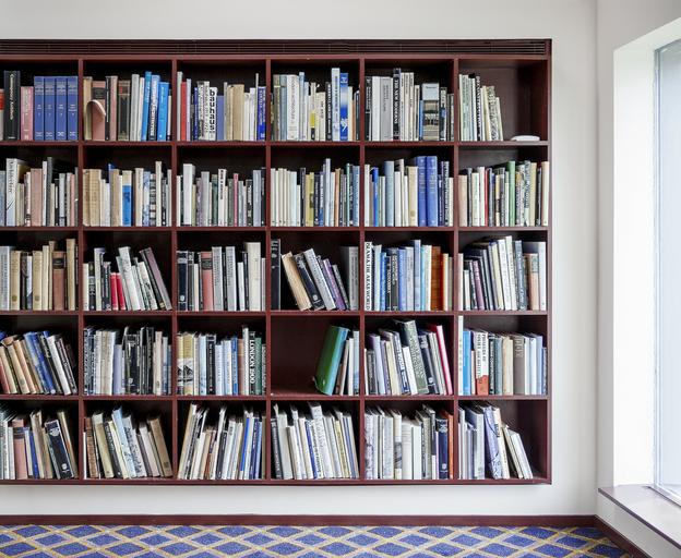 Candida Höfer: Philip Johnson Library New Canaan 2014 MAIN