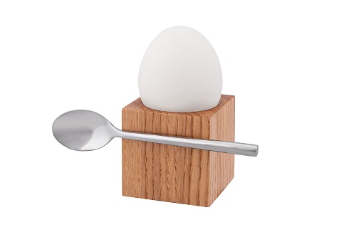 Cube Egg Stand and Spoon MAIN