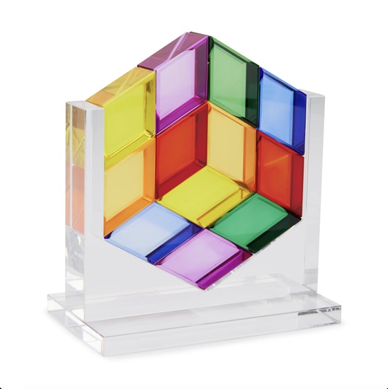 prism art desk object toy acrylic blocks nicolai conetti design interactive cubes game THUMBNAIL