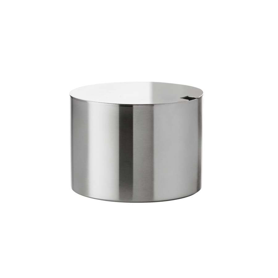 Stainless Steel Sugar Bowl~Arne Jacobson MAIN