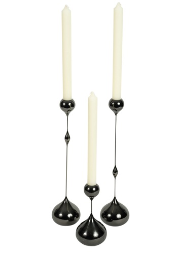 Charlotte von der Lancken Klong Sweden Tender Candlesticks bead high low THUMBNAIL